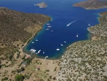 2600 M2 Land Eignet Sich Für Investitionen Marmaris-Bozburun-Bucht