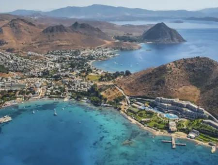 Geeignetes Grundstück Für Große Projekte Zum Verkauf Mit 110000M2 Wohnbebauung In Der Nähe Des Meeres In Bodrum Akyarlar