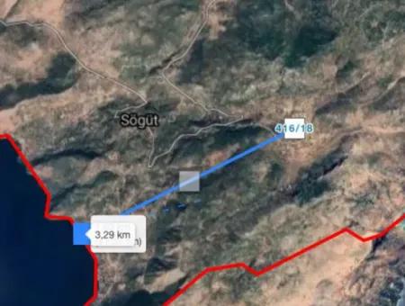 Marmaris Söğüt Köyünde 209 M2 Arsa Alana 42 M2 Arsa Bedava